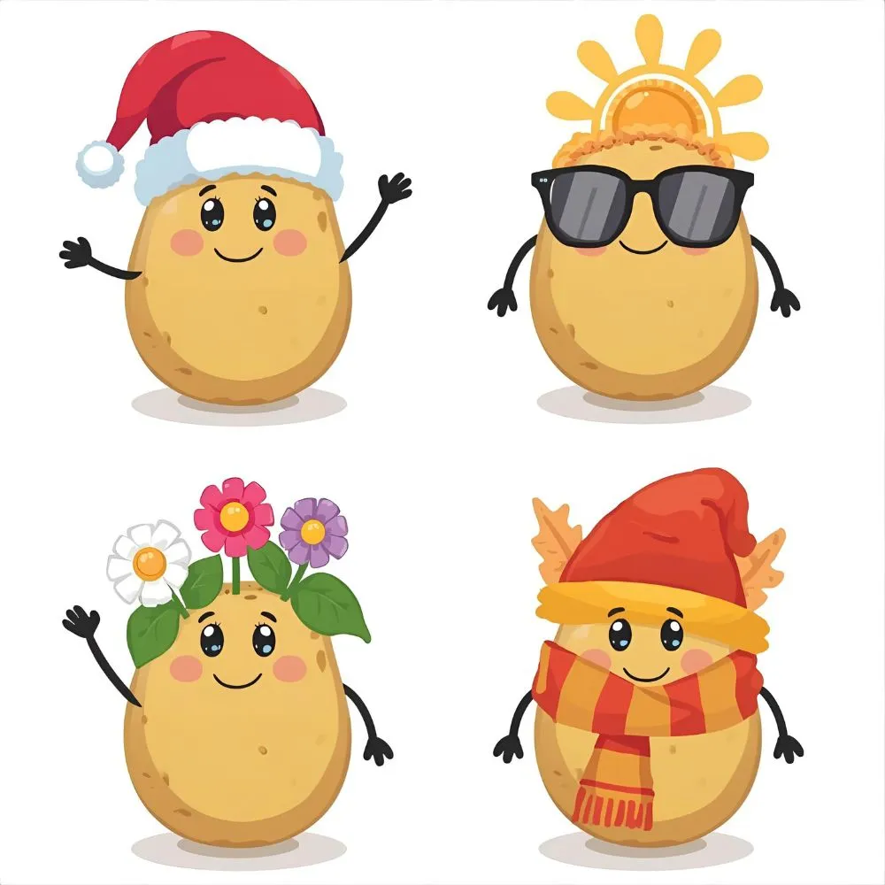 Seasonal Baked Potato Puns