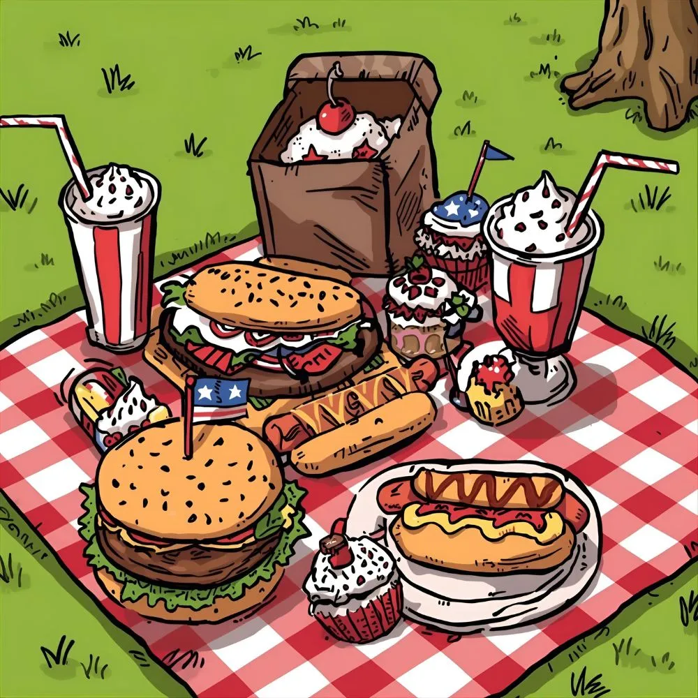 Food & Drink Patriotic Puns