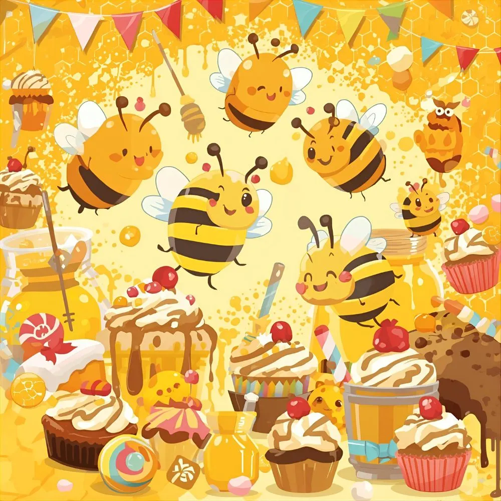 Food & Sweet Bee Names Puns