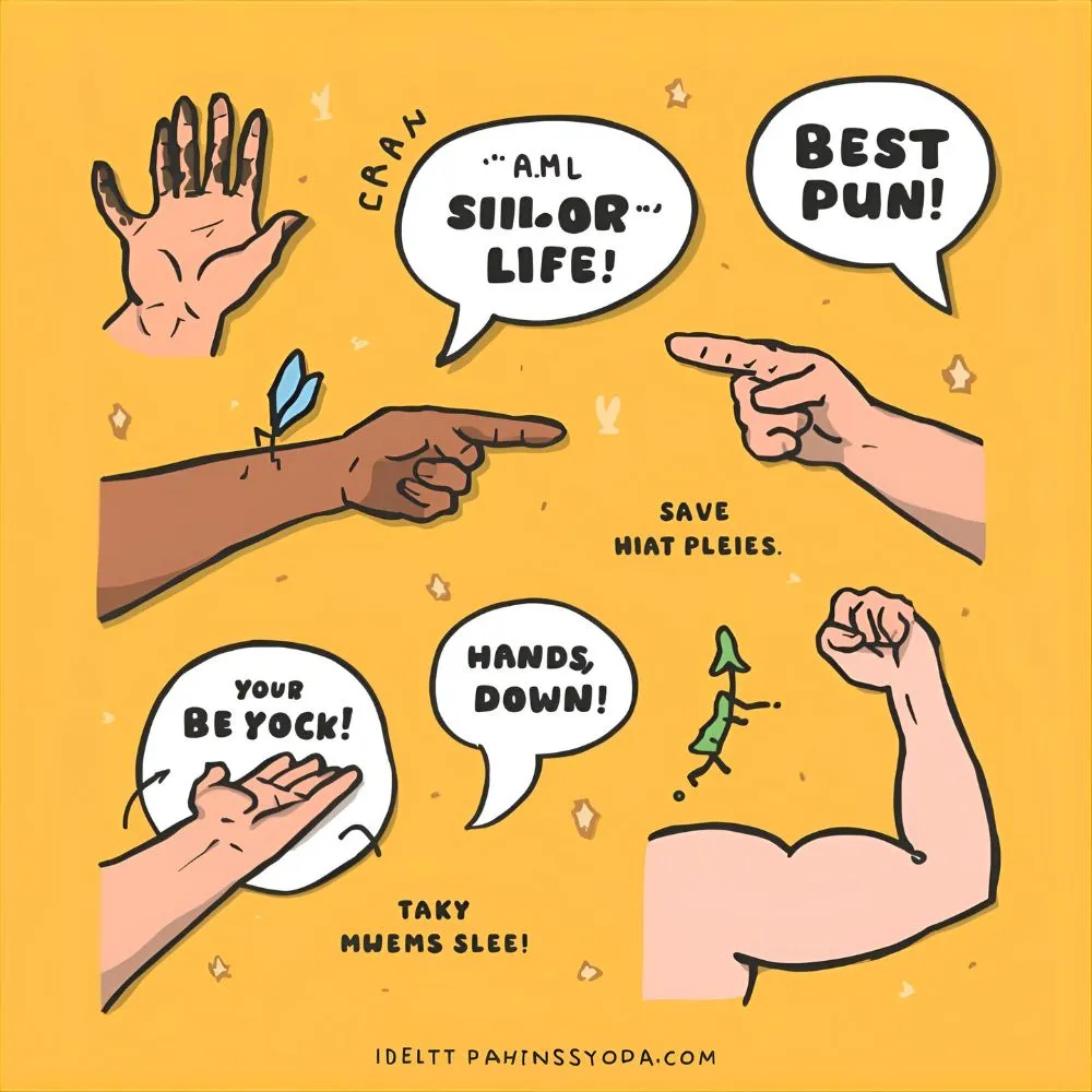 Hand & Arm Puns