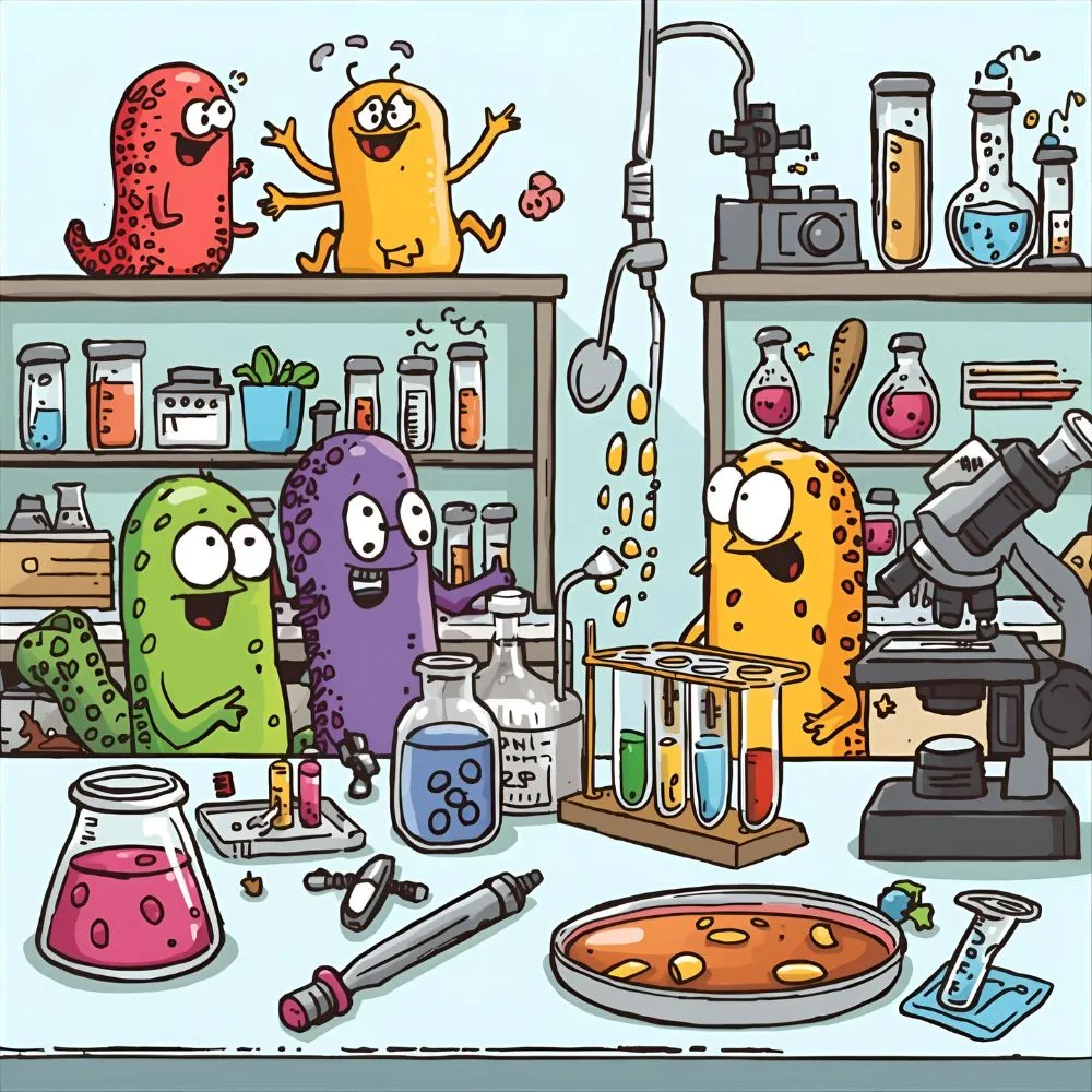 Lab & Work Microbiology Puns