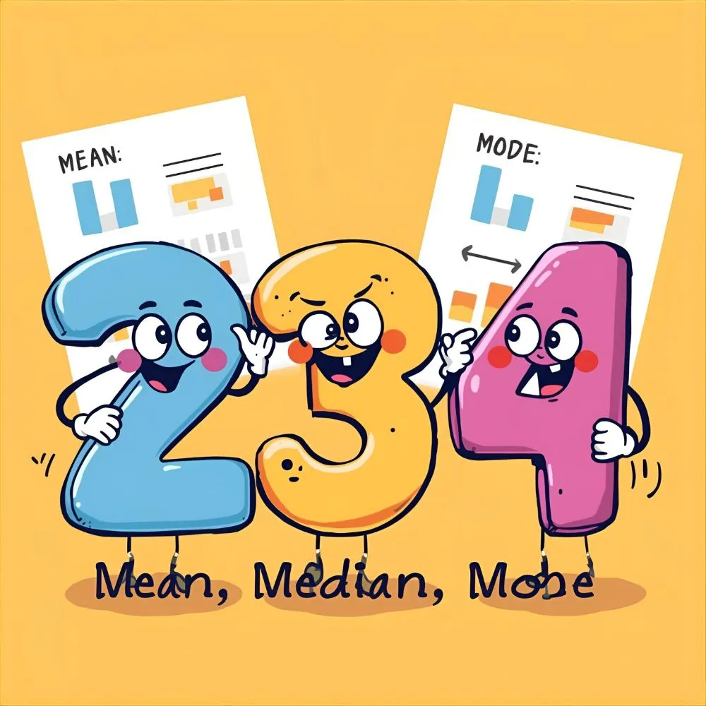 Mean, Median & Mode Puns