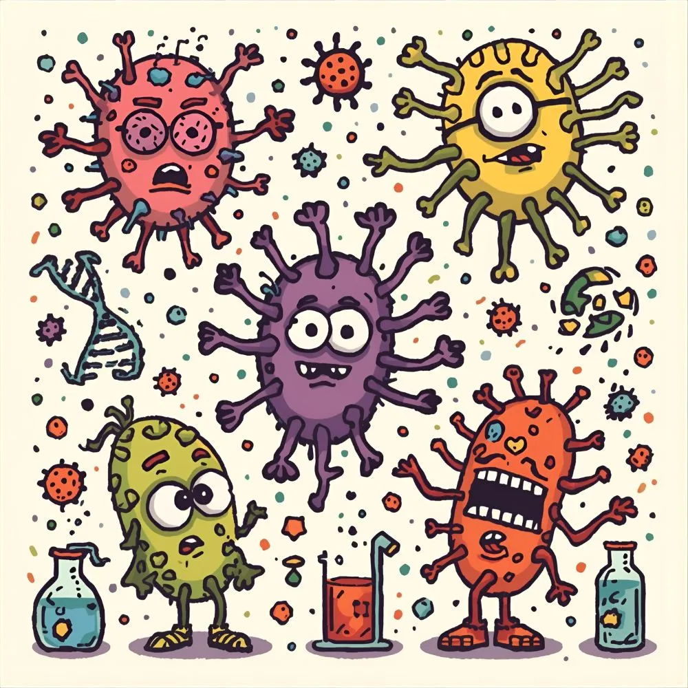 Nerdy & Obscure Microbiology Puns