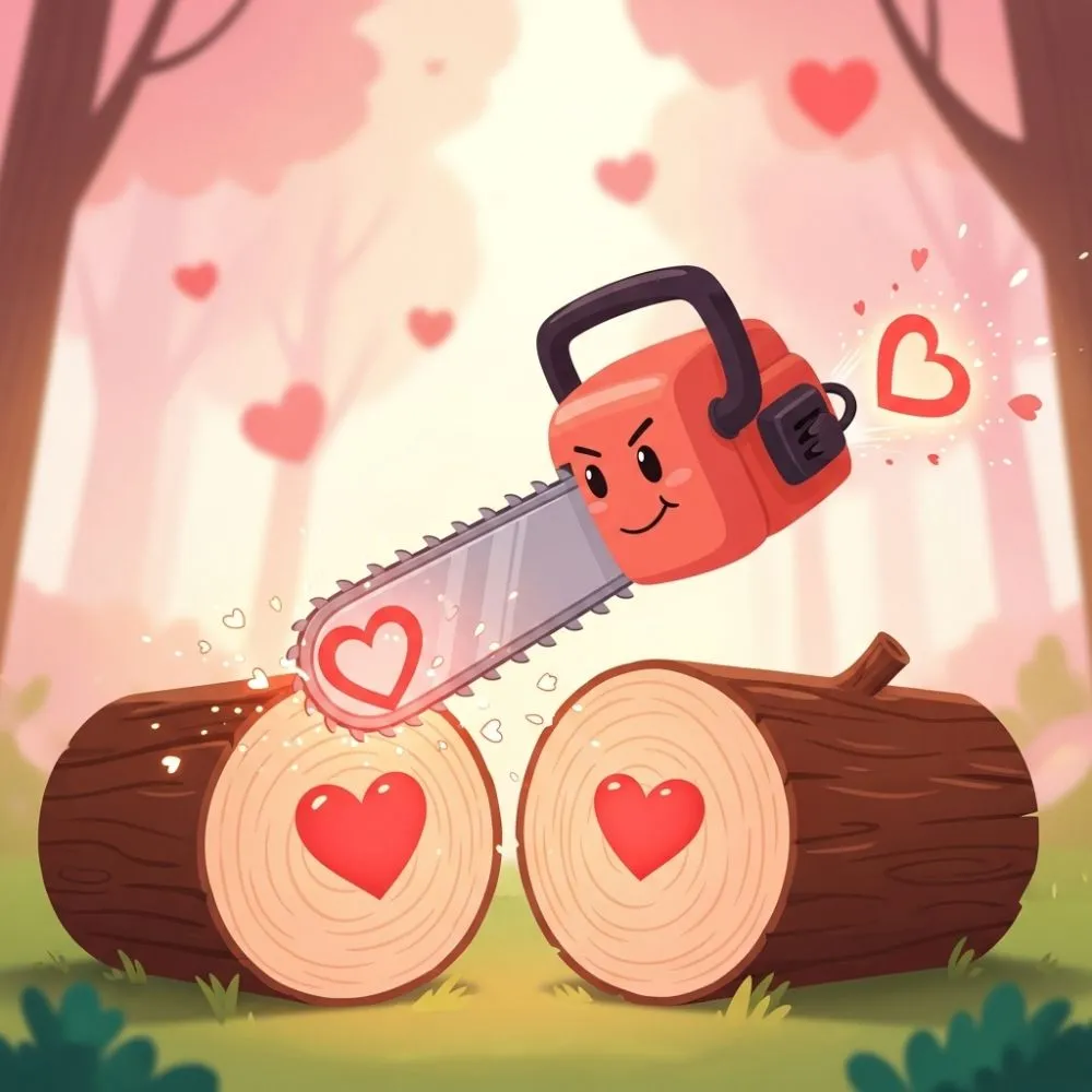 Romantic Chainsaw Puns