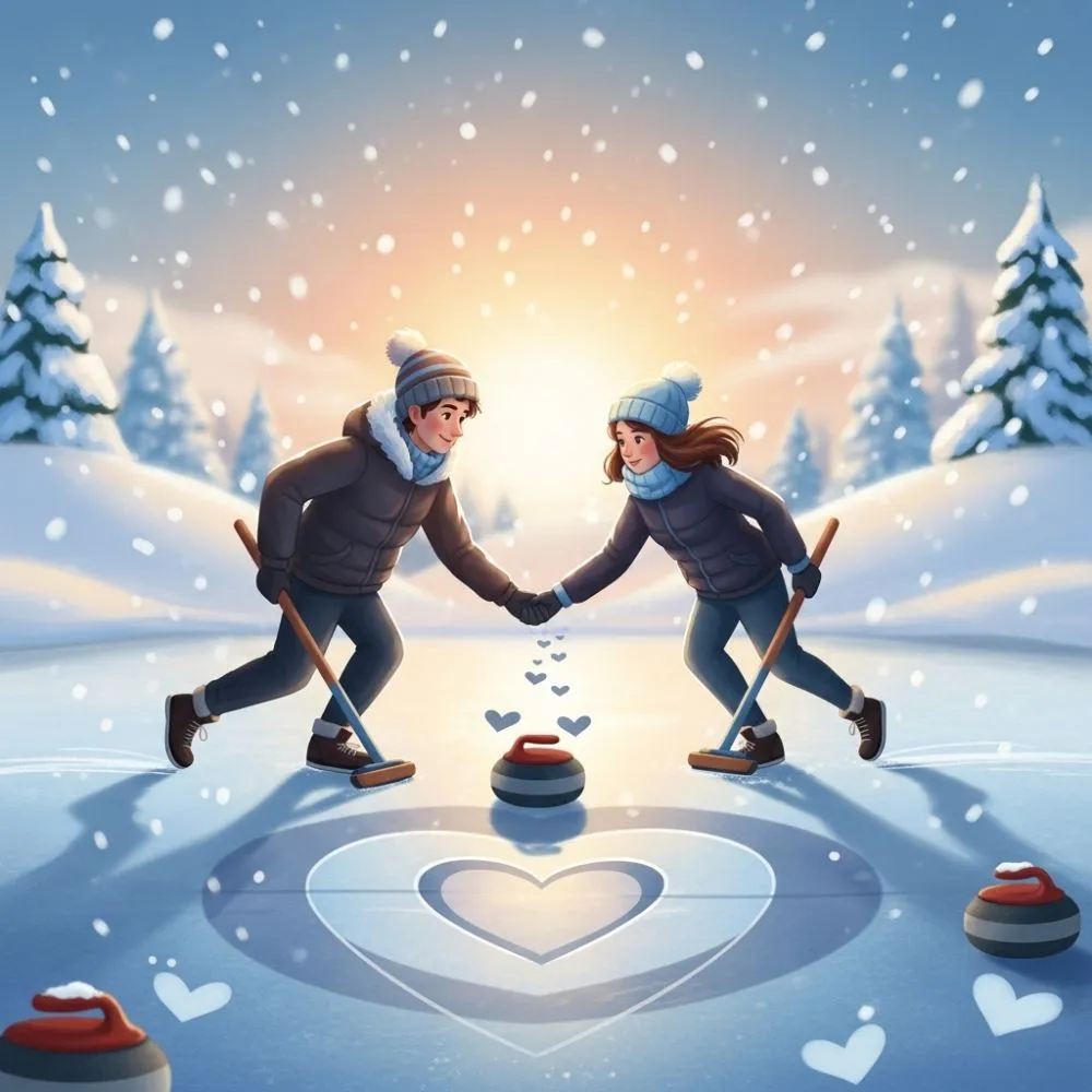 Romantic Curling Puns