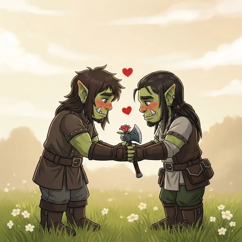 Romantic Orc Puns 