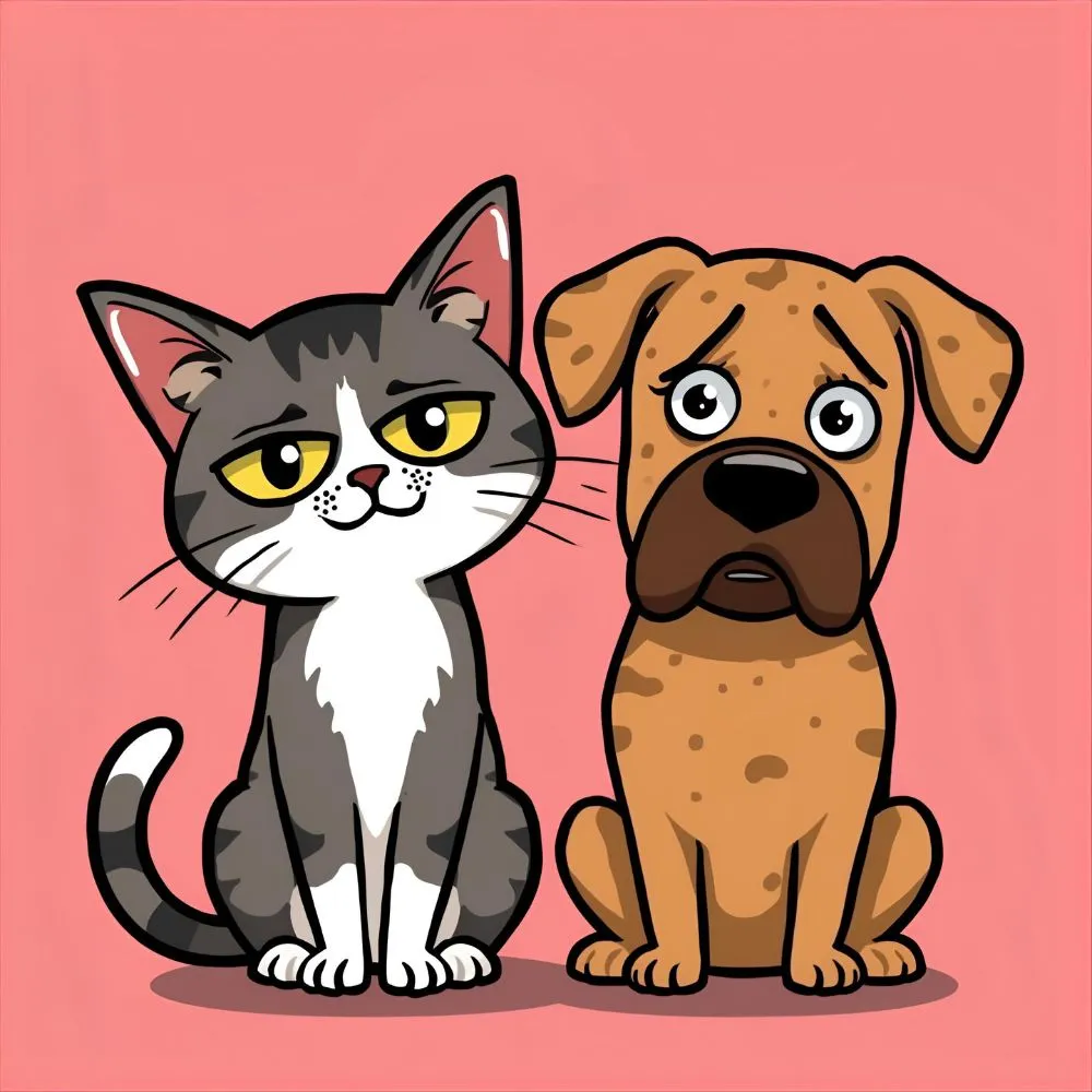 Sarcastic Dog and Cat Puns