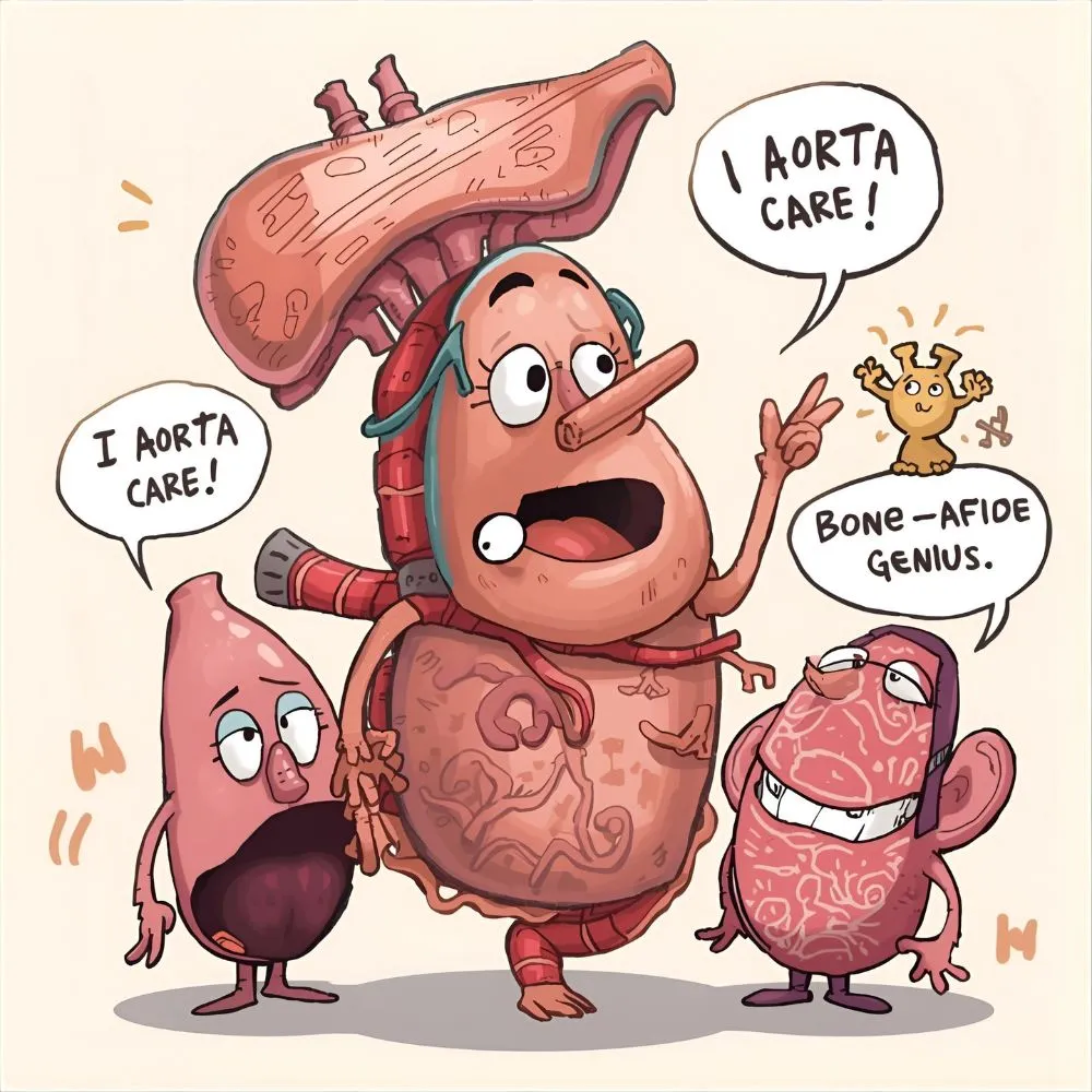 Sarcastic/Edgy Organ Puns