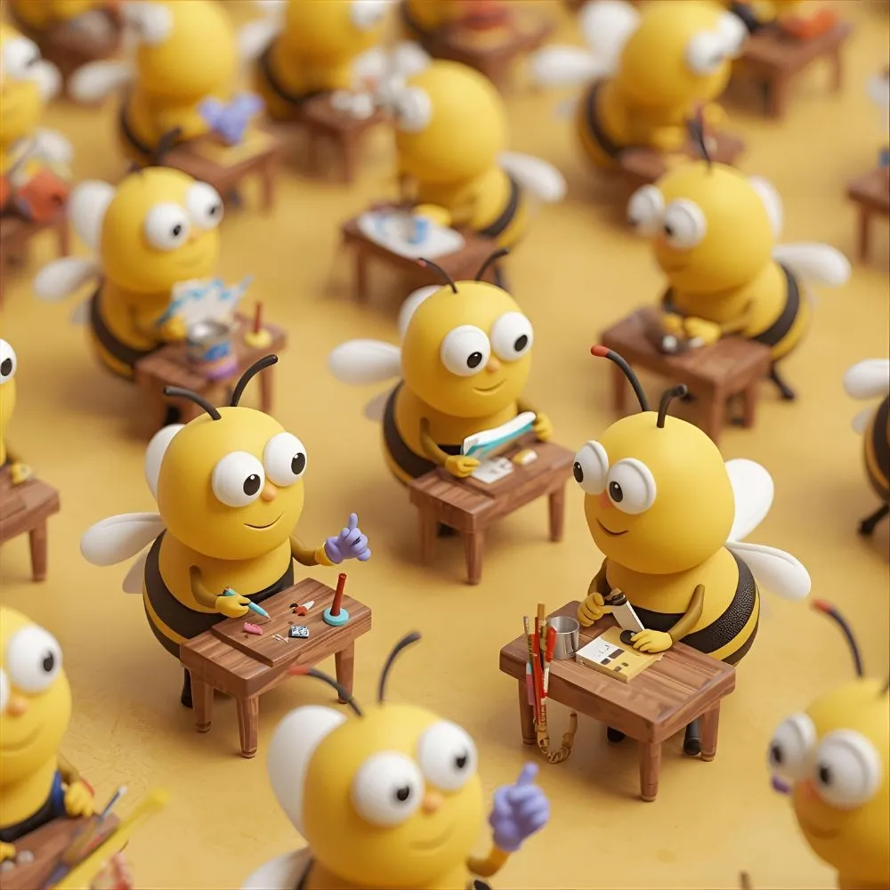 Work & Hobby Bee Names Puns