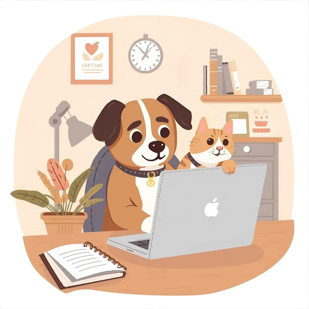 Work-from-Home Pet Puns