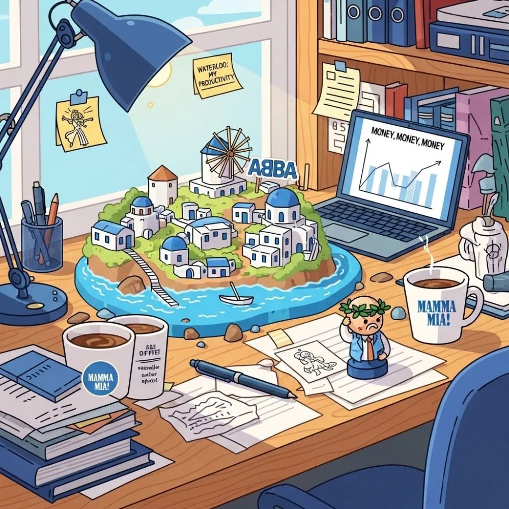 Work-Related Mamma Mia Puns