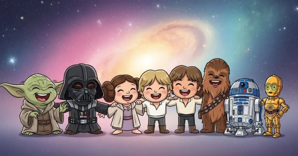 Classic Character Star Wars Puns