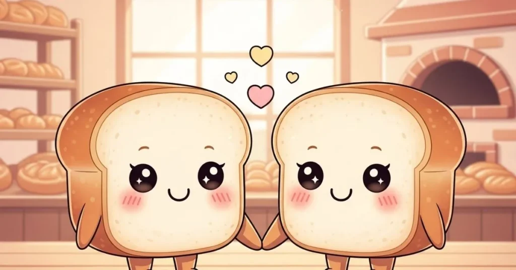 Cute Bread Love Puns