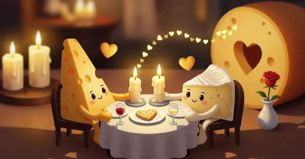 Romantic Cheese Puns