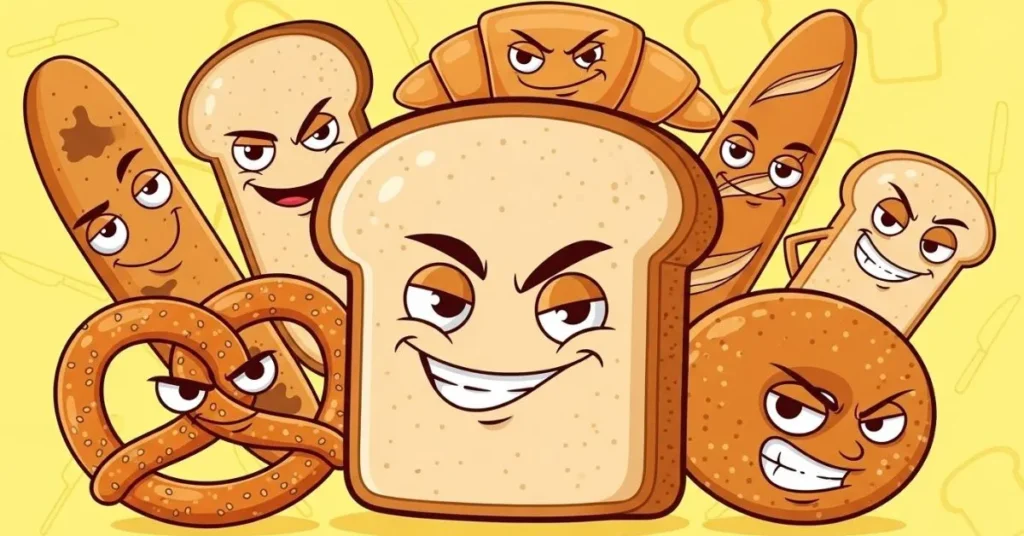 Sarcastic Bread Love Puns