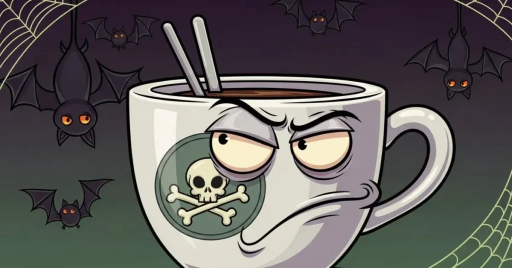 Sarcastic Halloween Coffee Puns