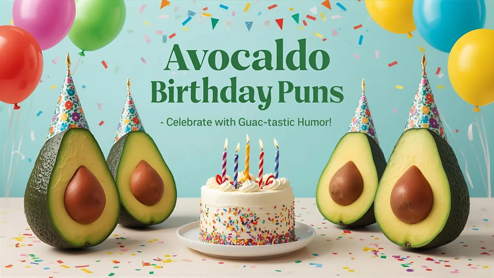 Avocado Birthday Puns