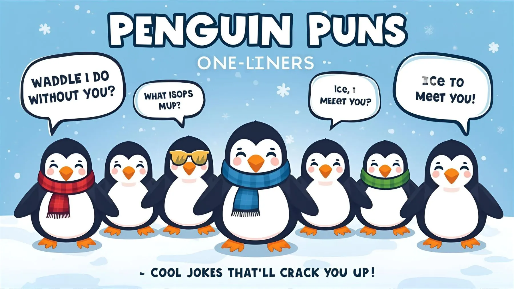 Penguin Puns One Liners