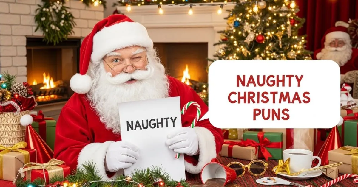 Naughty Christmas Puns