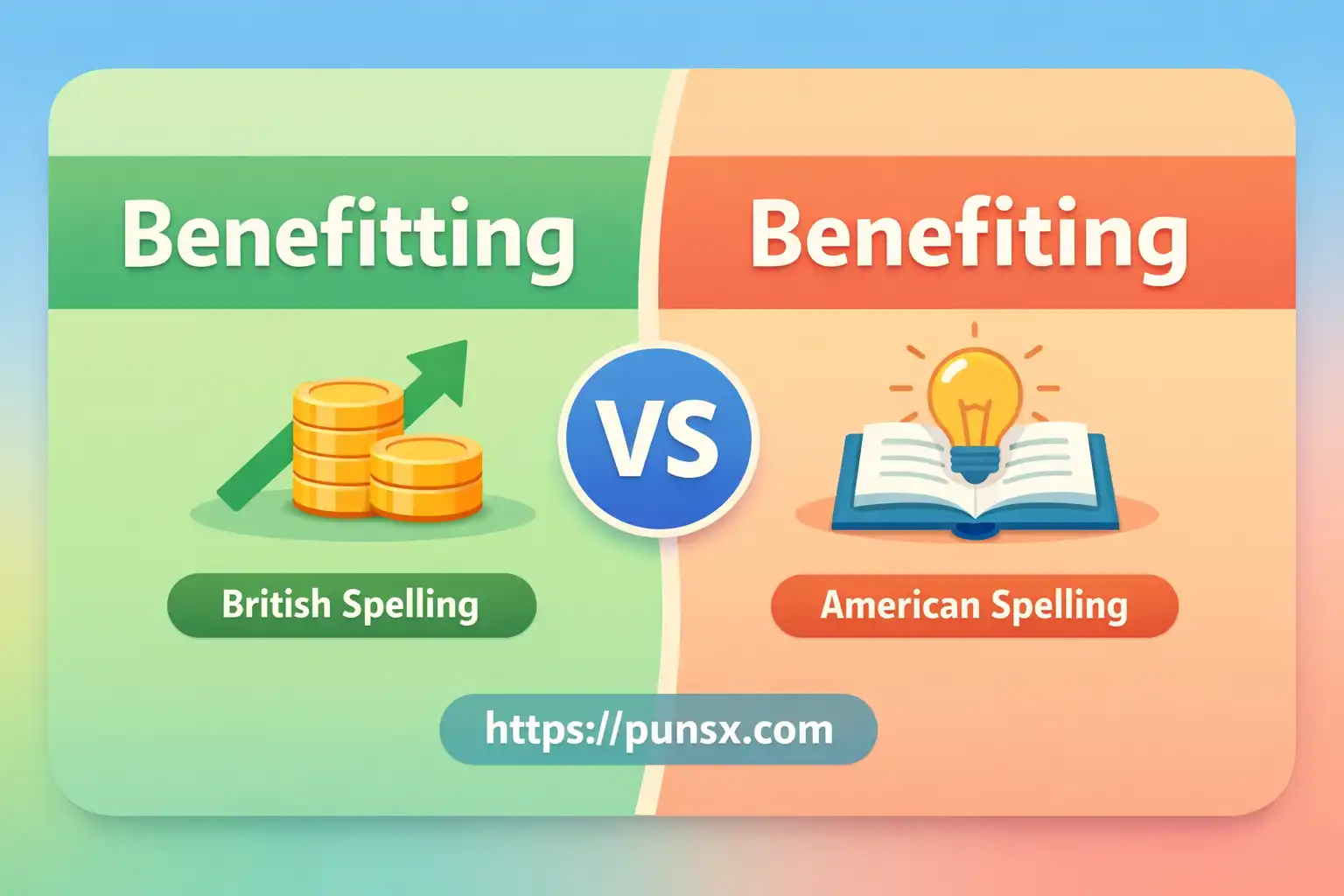 benefitting or benefiting