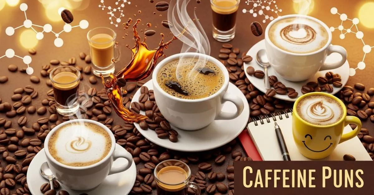 Caffeine Puns