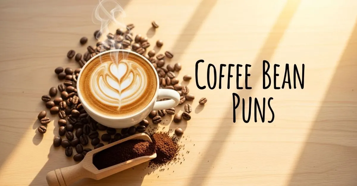 Coffee Bean Puns