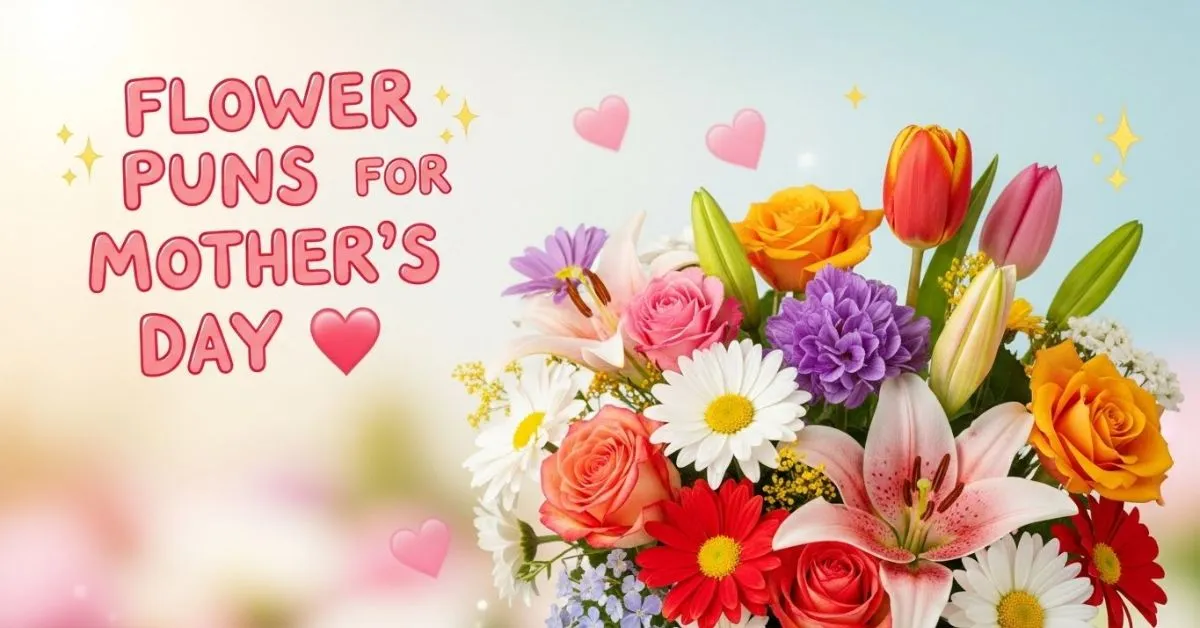 Flower Puns for Mother's Day