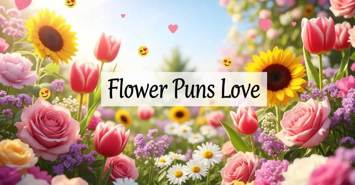 Flower Puns Love