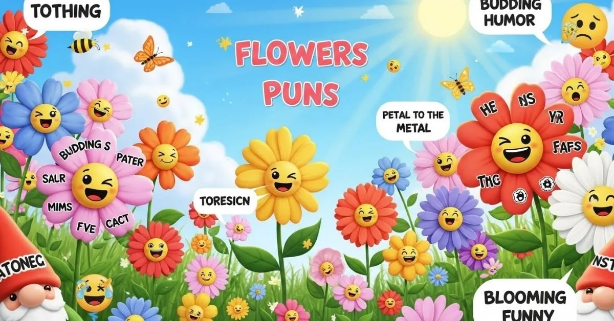 Flowers Puns