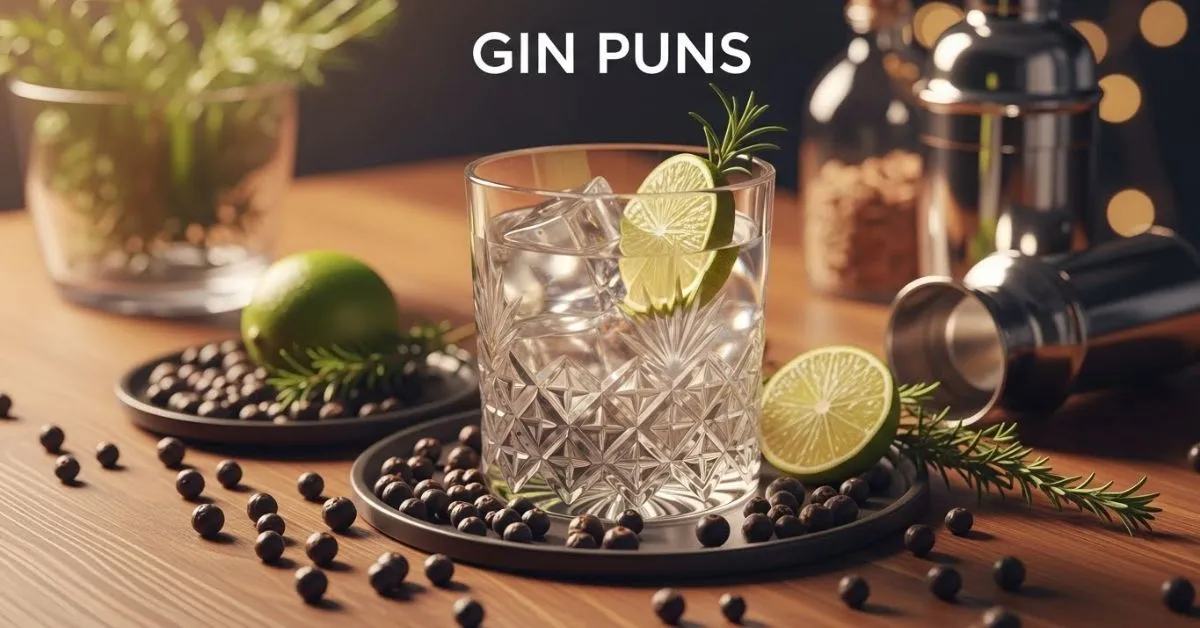 Gin Puns