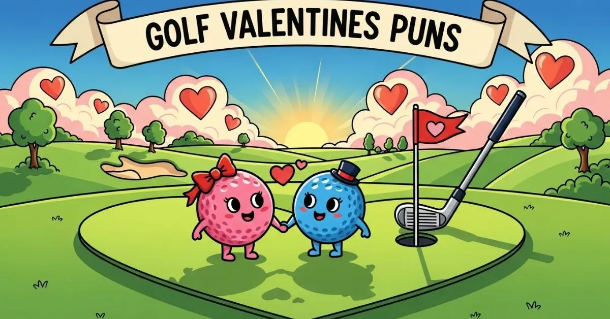 Golf Valentines Puns