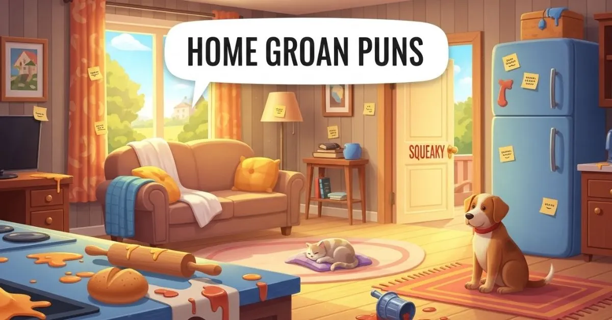 Home Groan Puns