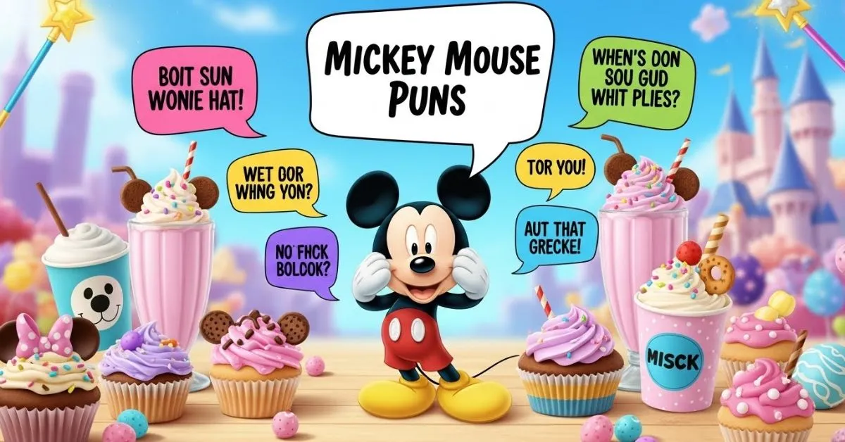 Mickey Mouse Puns