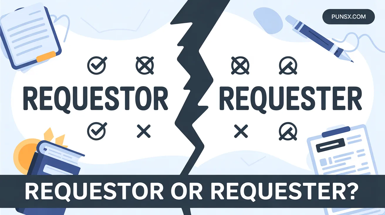 Requestor or Requester