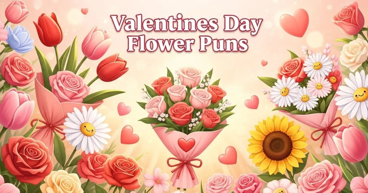 Valentine’s Day Flower Puns