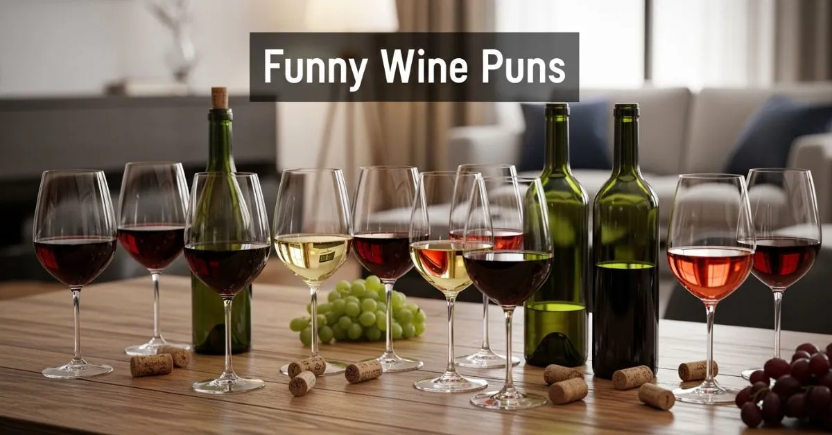 Funny Wine Puns