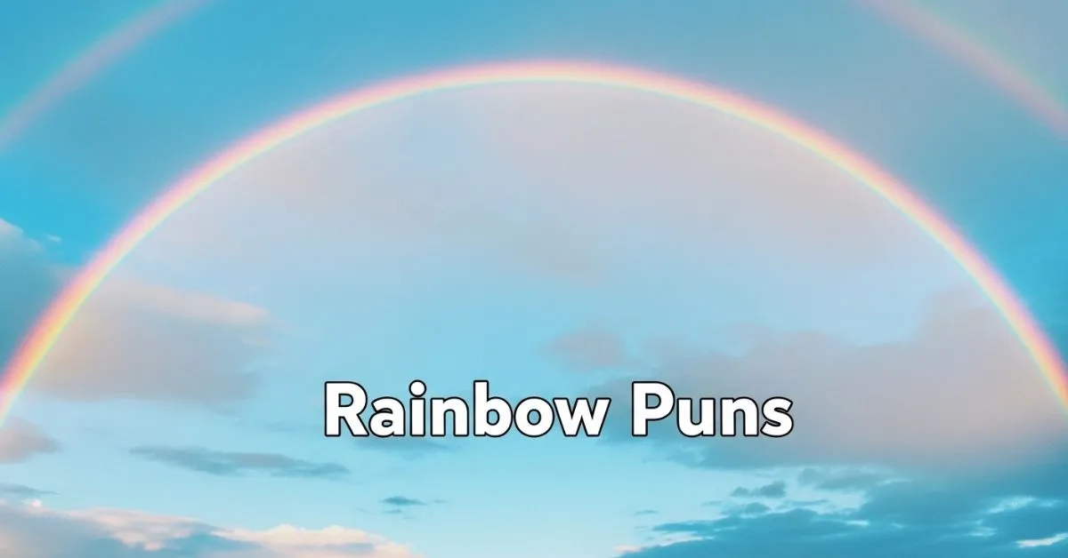 Rainbow Puns
