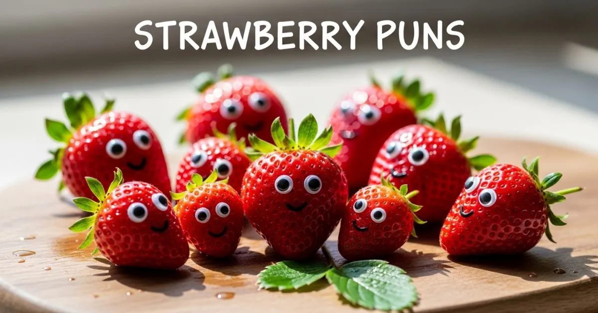 Strawberry Puns